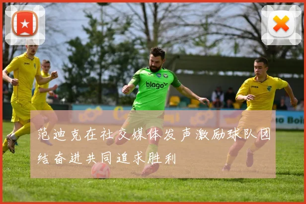 范迪克在社交媒体发声激励球队团结奋进共同追求胜利